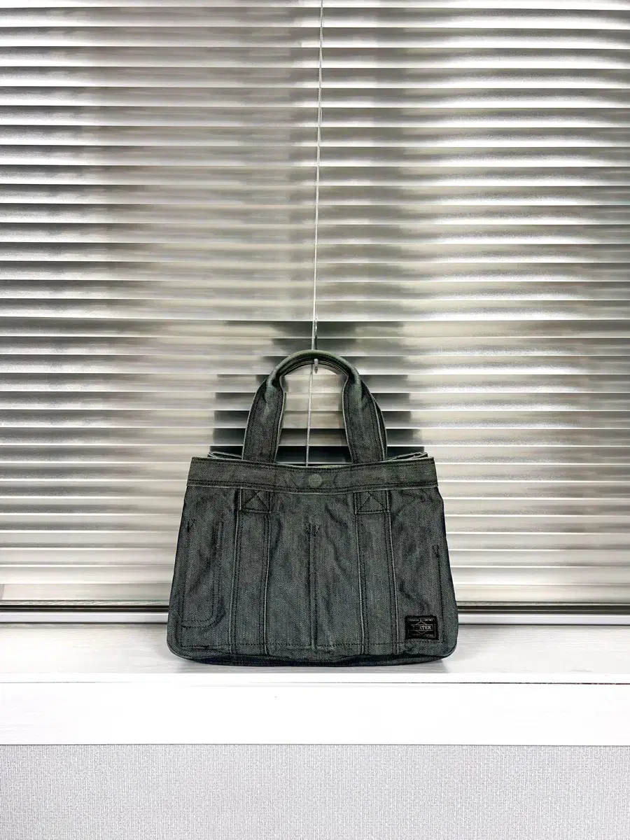 PORTER - DENIM TOTE BAG 포터 토트백